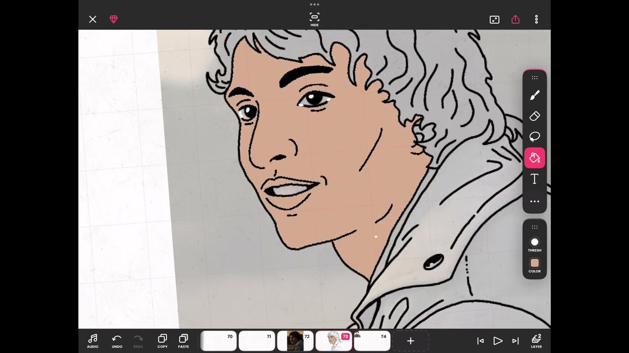 I drew Mike Wheeler from Stranger Things. Hope you like it!