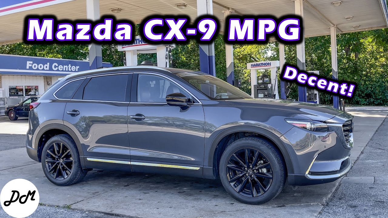 2022 Mazda CX-9 – MPG Test | Real-world Highway Fuel Economy
