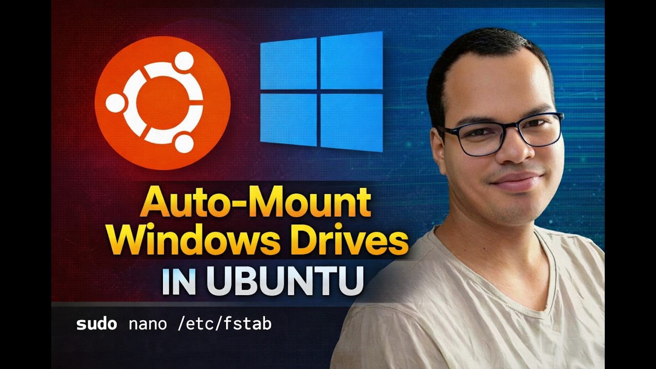 How to Automatically Mount Windows Drives in Ubuntu on Startup (Dual Boot)