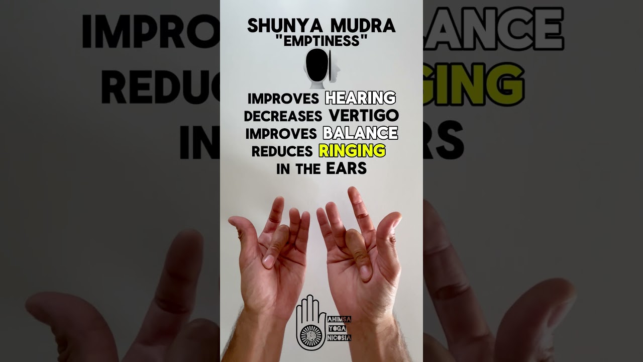 Shunya Yoga Mudra | Benefits | Emptiness | Hand Gesture