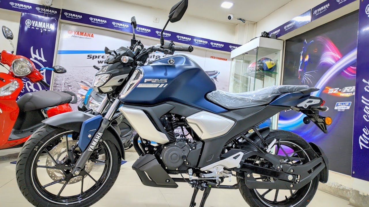 Yamaha FZS V3 2021 Update! Bluetooth Edition | Armada Blue | Detailed walkaround