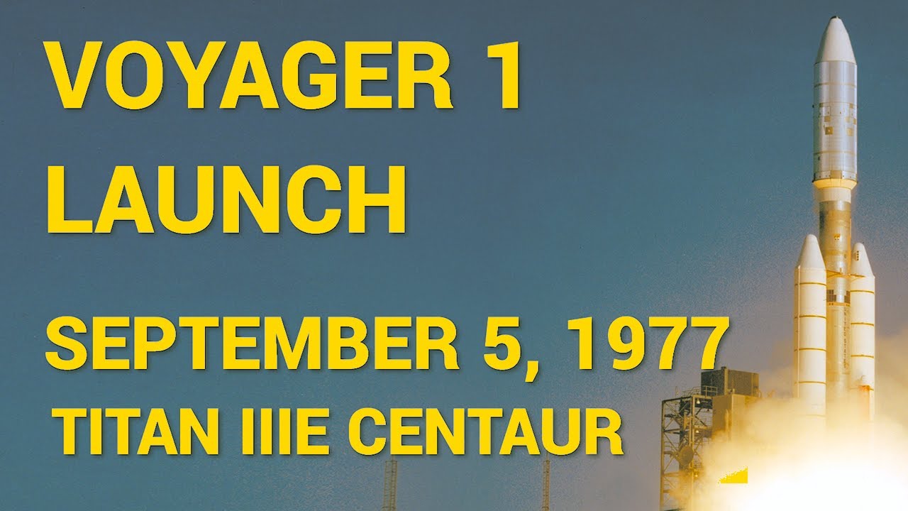 Voyager 1 Launch - Multiple Cameras, AI Upscale, 60 fps , September 5, 1977, NASA