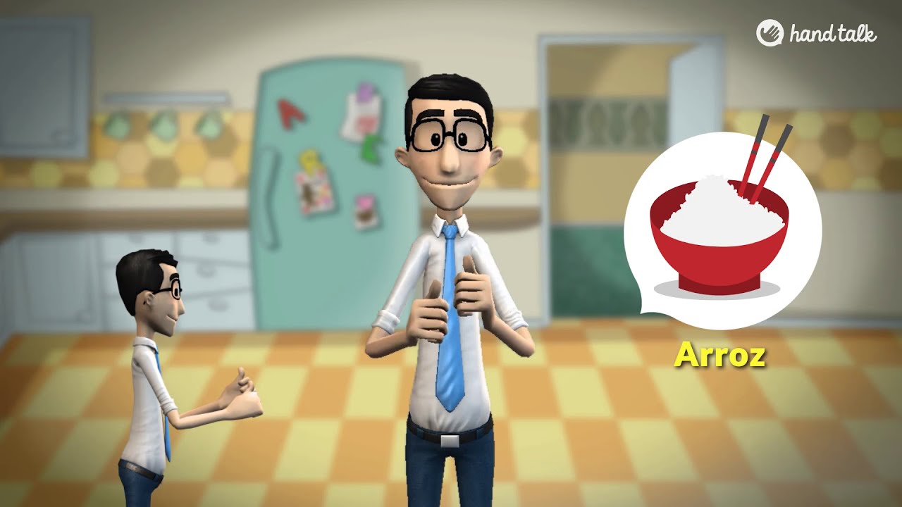 #HugoEnsina24 - Bebidas e Comidas em Libras