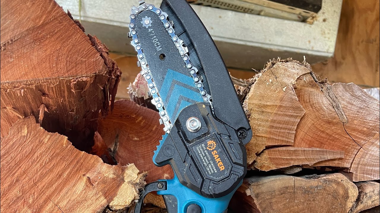 Smartsaker Chainsaw review and Modified IBC Tote Table! 