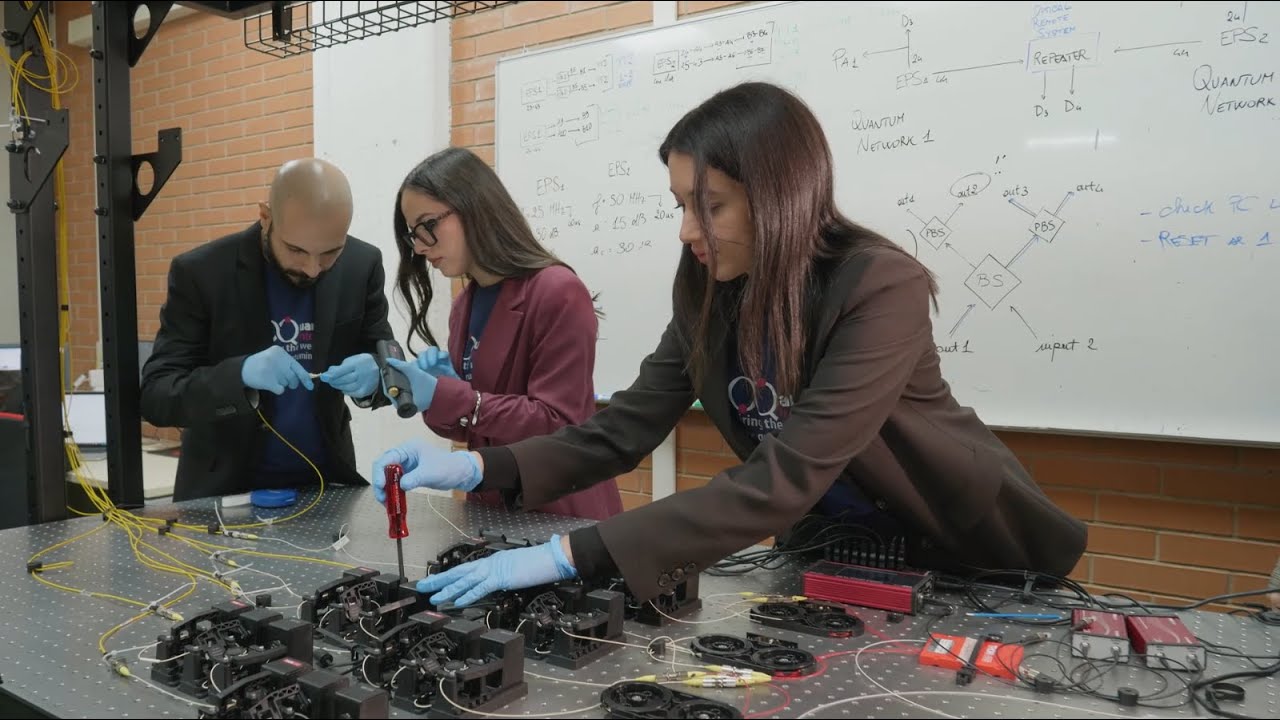 Federico II - Inaugurazione Quantum Internet Testbed