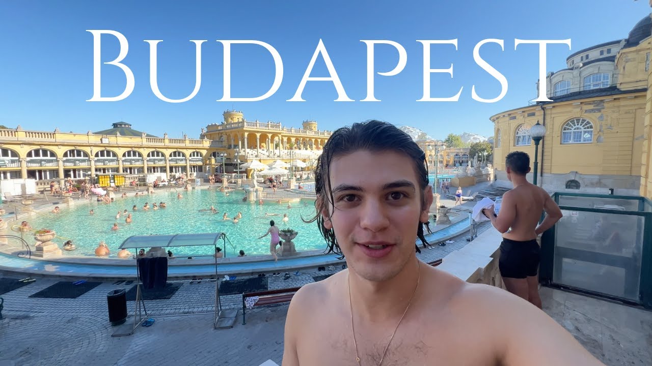 The famous Thermal Baths in Budapest, Hungary
