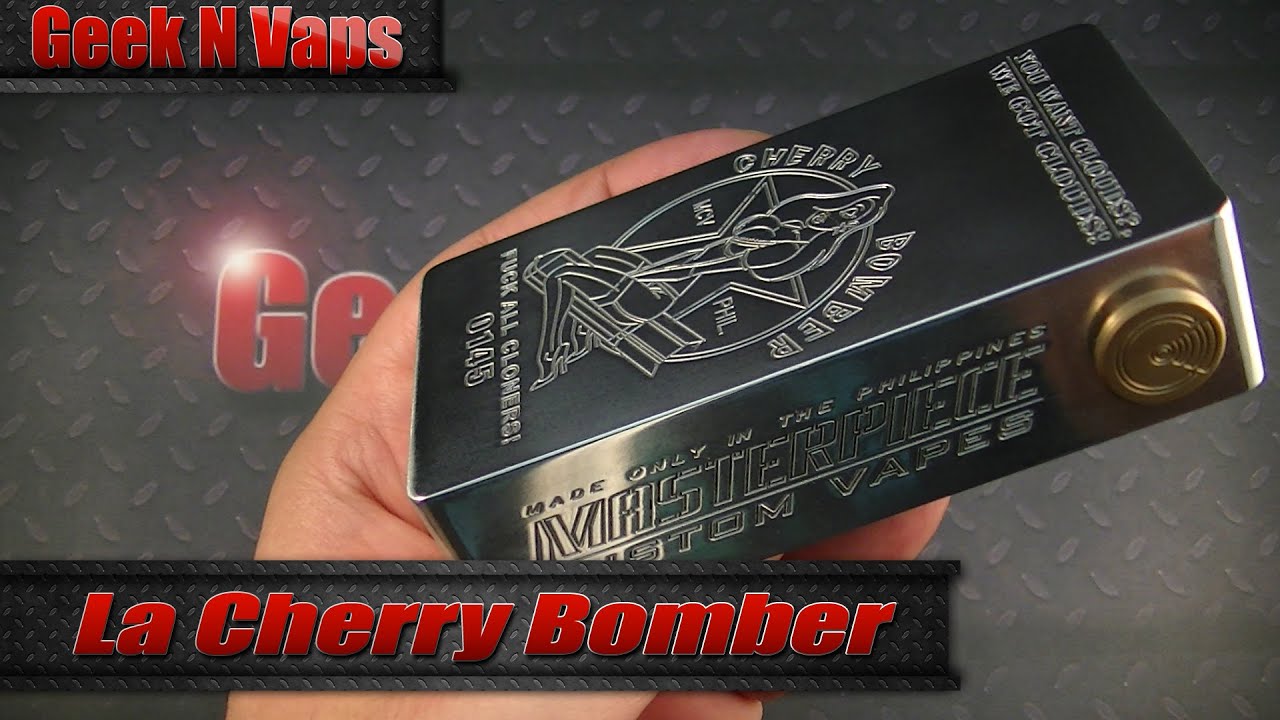 Review de la Cherry Bomber de Masterpiece Custom Vapes