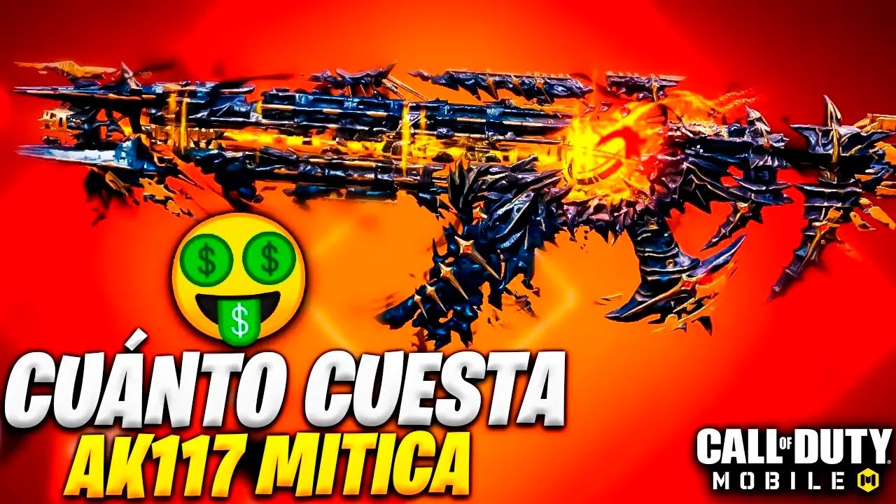 YA REGRESÓ! CUÁNTO CUESTA GIRAR y MEJORAR al MÁXIMO la AK117 MITICA COD MOBILE | Lobo Jz
