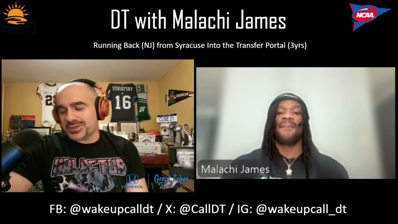 EXCLUSIVE - Malachi James Talks Syracuse, Portal, New Position, & More