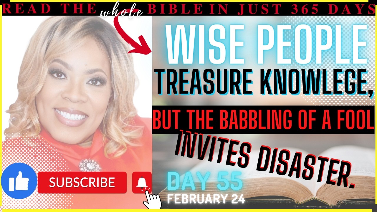 February 24 Bible Reading | Read the Whole Bible in 365 Days – Pamela Hope