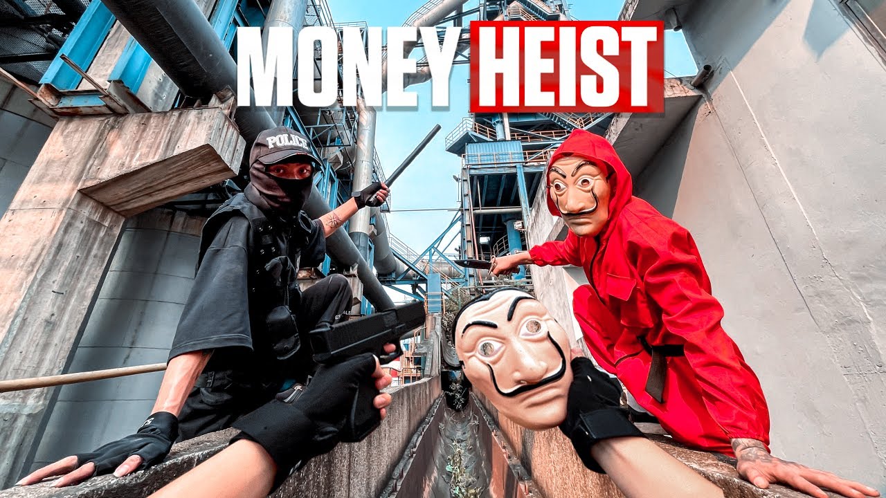 MONEY HEIST vs POLICE in REAL LIFE ll PARKOUR POV MOVIE FULL SEASONS 3 (Epic Parkour Pov Chase)