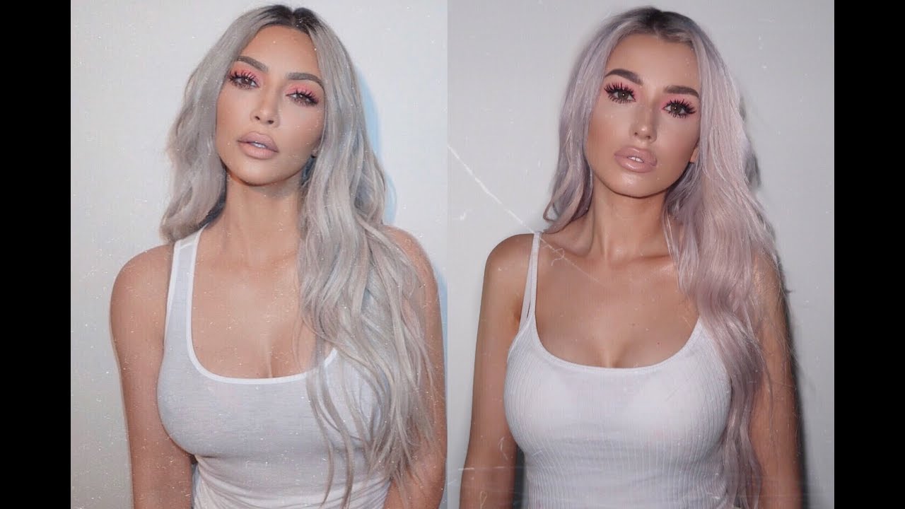 KIM K INSPIRED MAKEUP & HAIR TUTORIAL | lolaliner