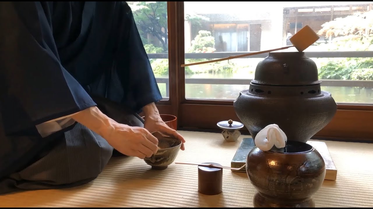 遠州流茶道　薄茶　運び点法（風炉）前編