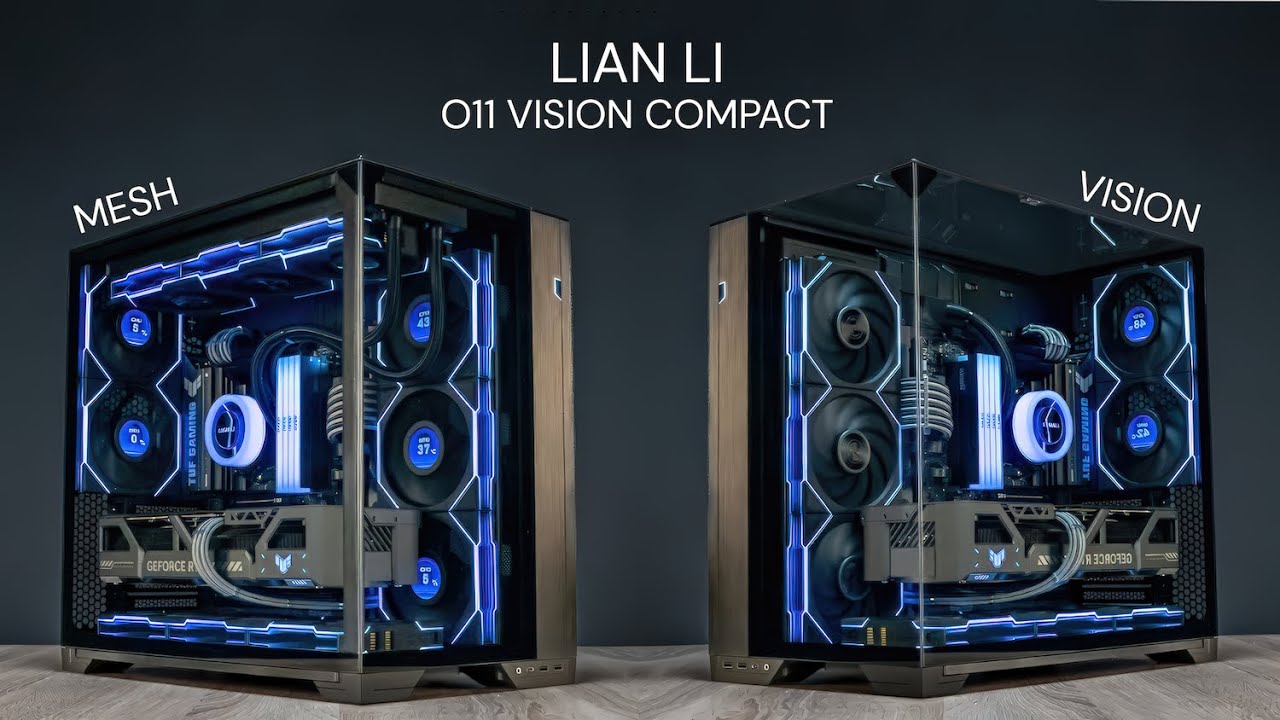 Lian Li Vision Compact - NO TALK PC Build | GA II Lite 360 AIO| Ryzen 7 9800X3D | TUF 5080