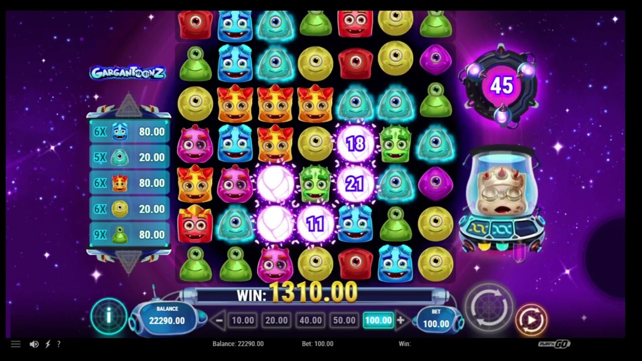 Gargantoonz SUPER BIG WIN! Demo! Play n go!