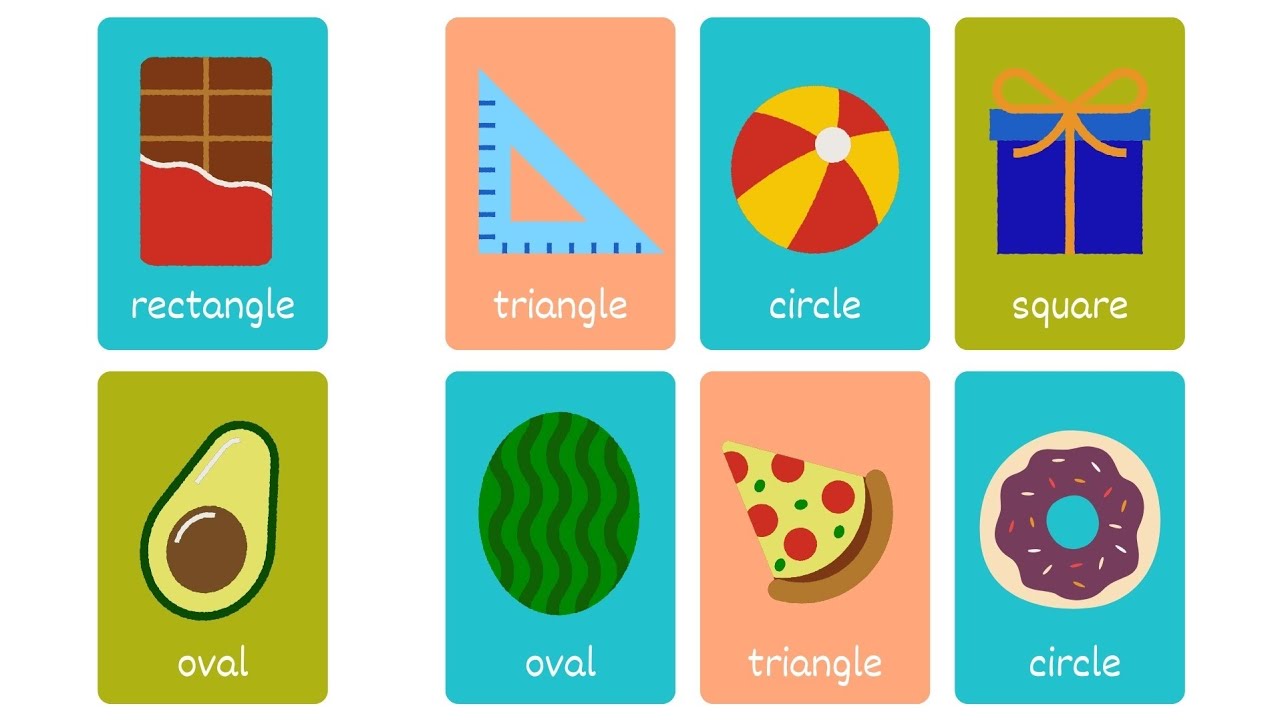 Shapes | Names of shapes|shapes for kids |  vocabulary of shapes | Geometric Shapes | kids learning 