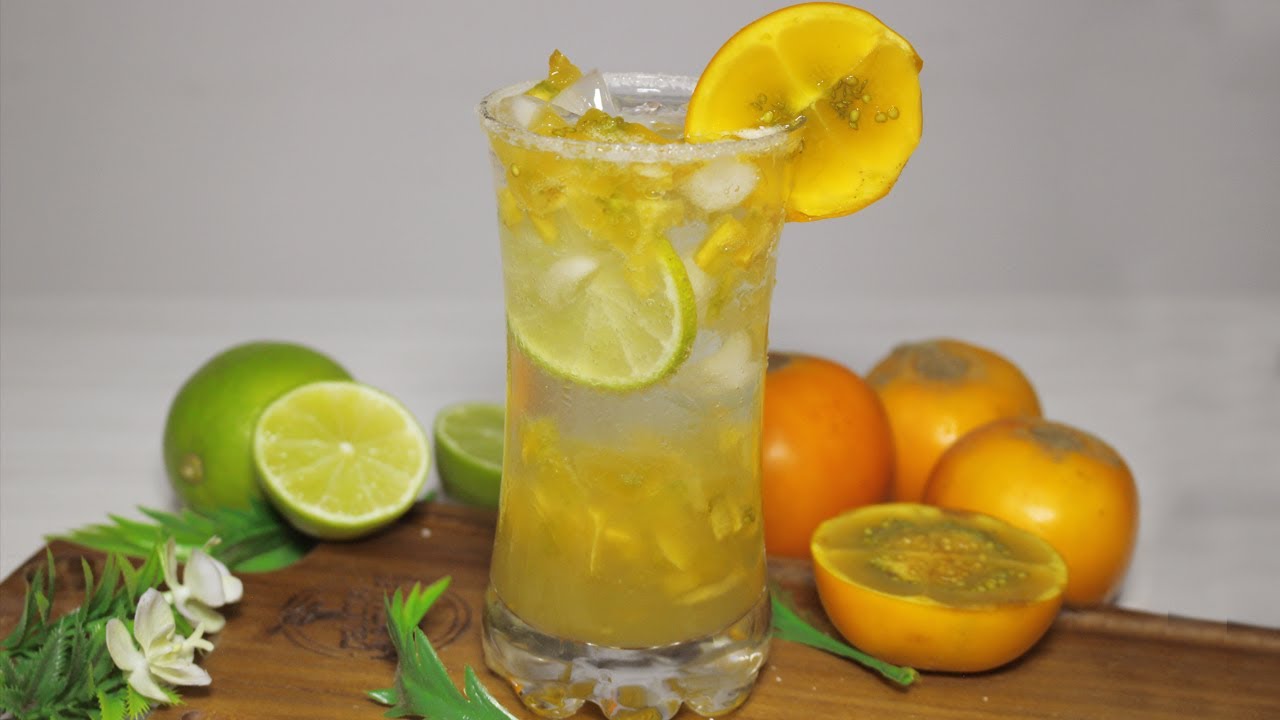 Soda de lulo - soda frutal
