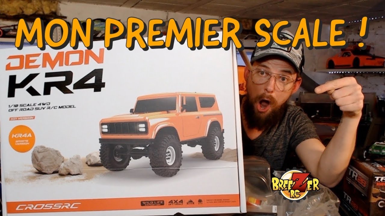 Mon premier crawler ! CROSS RC KR4 KIT Unboxing