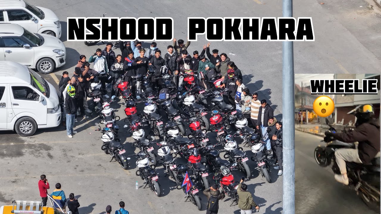 Nshood ride ❤️#pokhara #vlog #ns200 #nshood @AnilThapa-iu8uh @gurung-b1i @Basanta_vlog2 