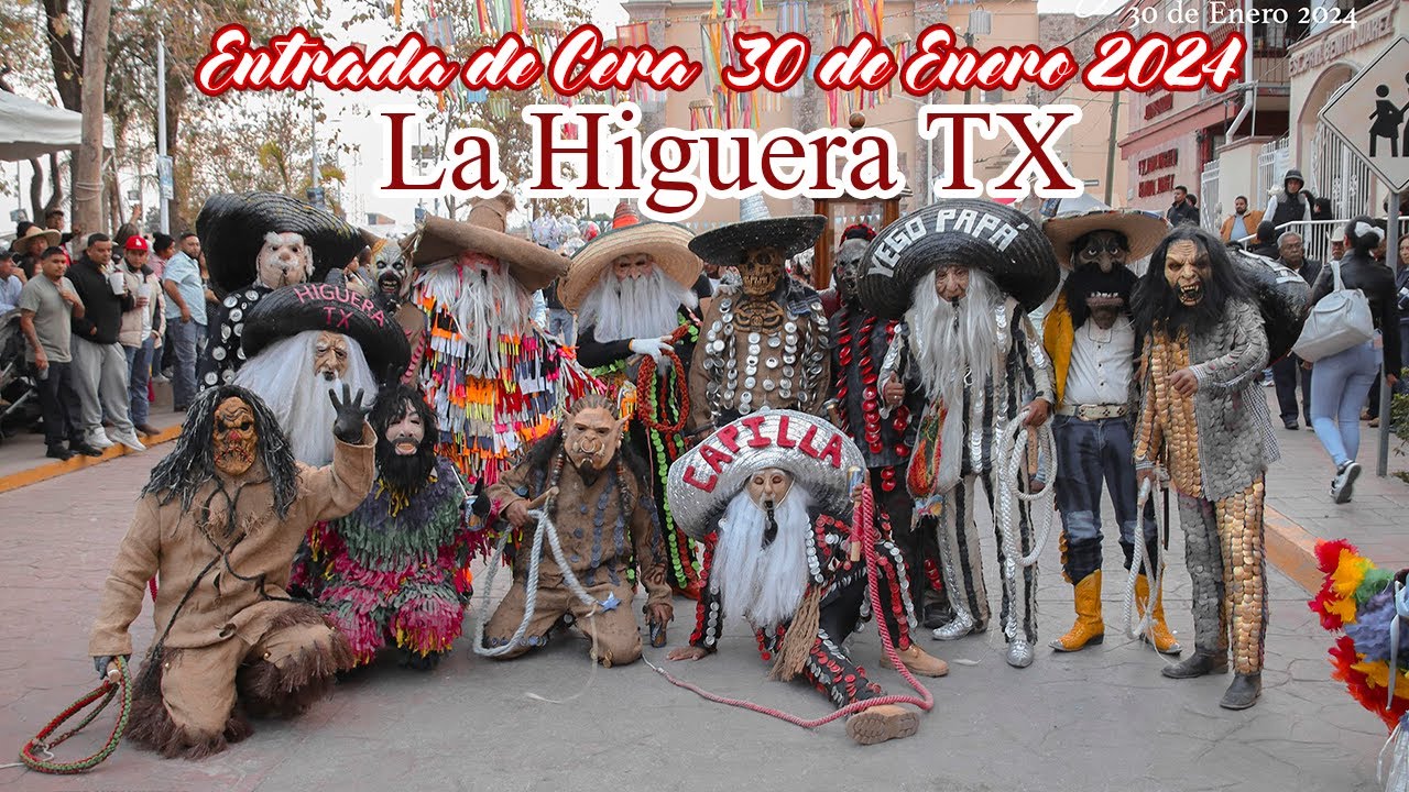 Fiesta Patronal Ahualulco SLP 2024 | La Higuera Entrada de Cera 30 de Enero La Higuera