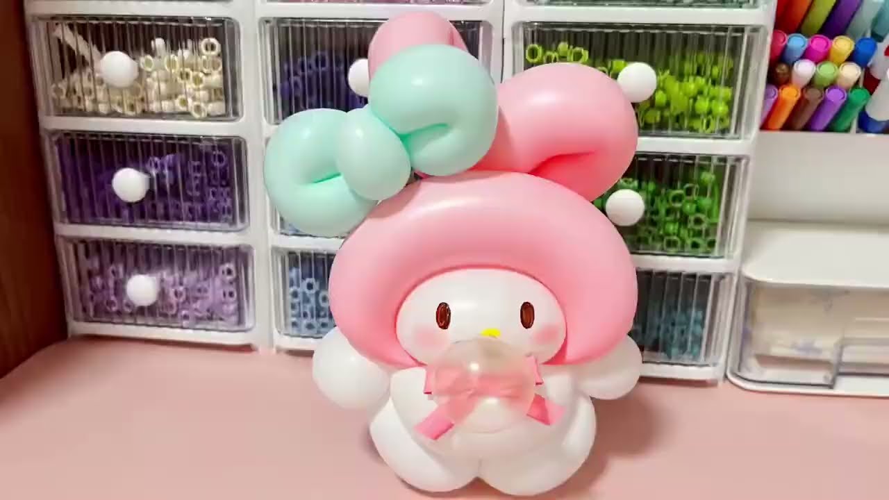 (Balloon Twisting Tutorial) Melody Balloon Twisting 美樂蒂氣球教學