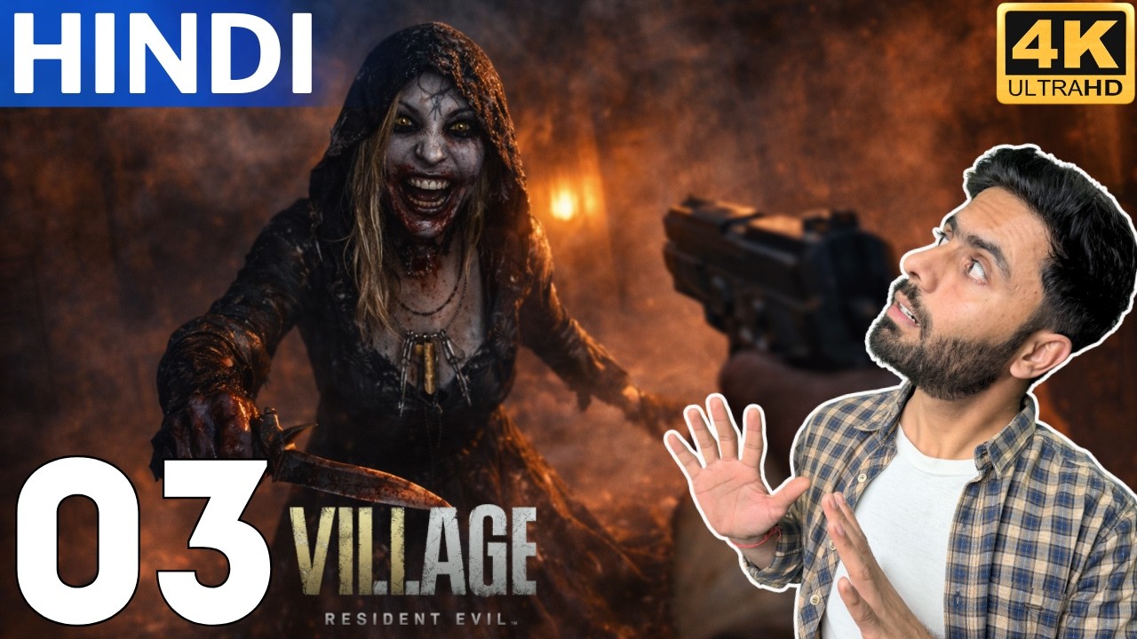 RE8 Village Hindi Gameplay Part 03 - Finally! Dimitrescu की पहली बेटी का अंत! 😱 (Full Game)