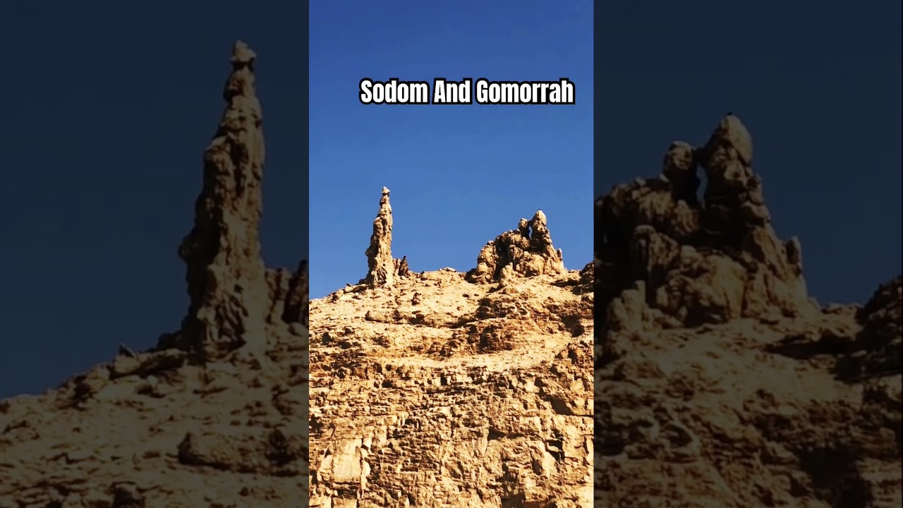 Sodom and Gomorrah&mdash; Lot&rsquo;s wife pillar of Salt #jordan #isreal #visitjordan #history #joypraise