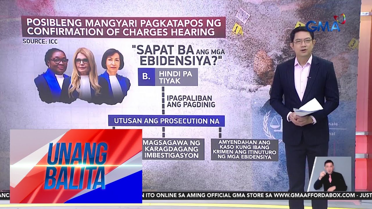 Posibleng mangyari pagkatapos ng confirmation of charges hearing | Unang Balita