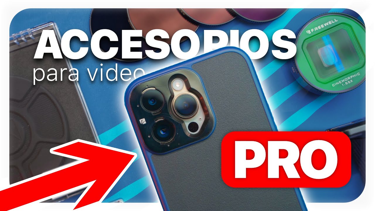 🤯 MEJORES ACCESORIOS para GRABAR con iPhone 14 Pro 🔥 Así son los accesorios Sherpa de Freewell