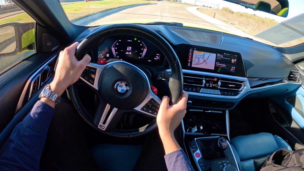 2022 BMW M4 (6-Speed Manual) - POV Test Drive 