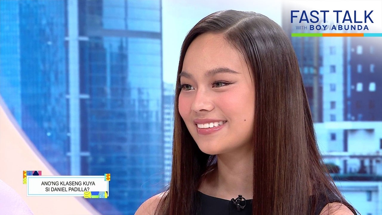 Fast Talk with Boy Abunda: Daniel Padilla, paano ba bilang kuya kay Lella Ford? (Episode 809)
