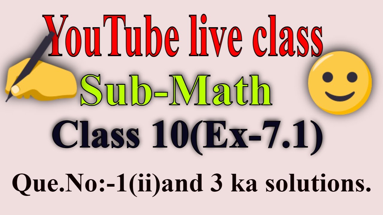 maths live class 10,maths live class,maths live class 10th,live class on YouTube today#livemathclass