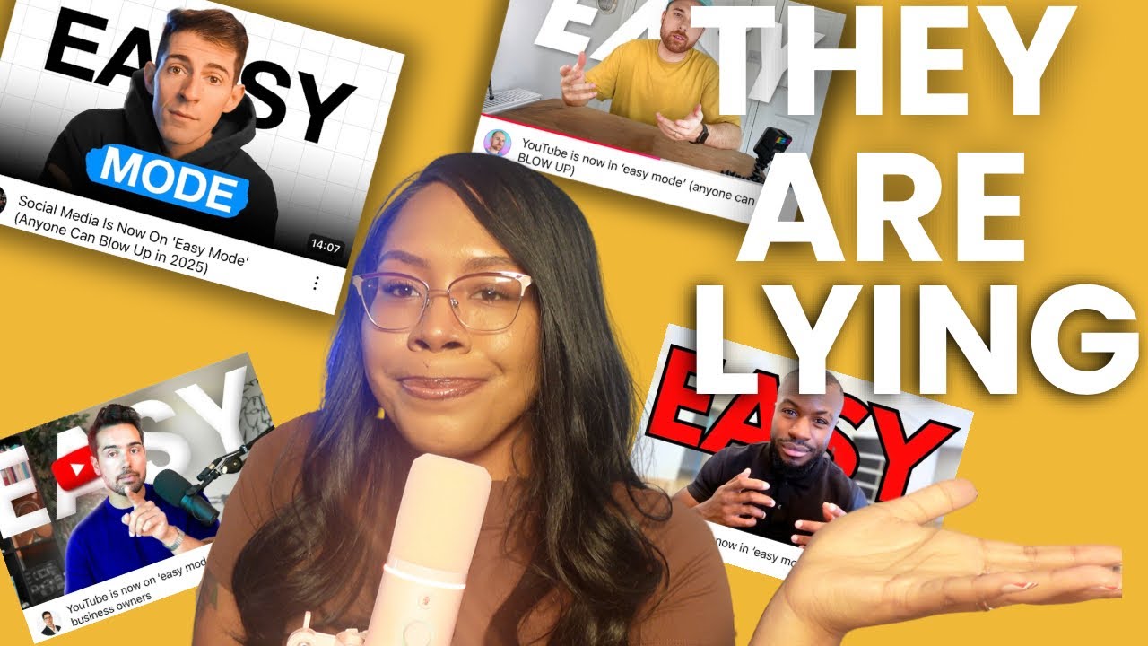 YouTube IS NOT in ‘Easy Mode’ (The Hard Truth)