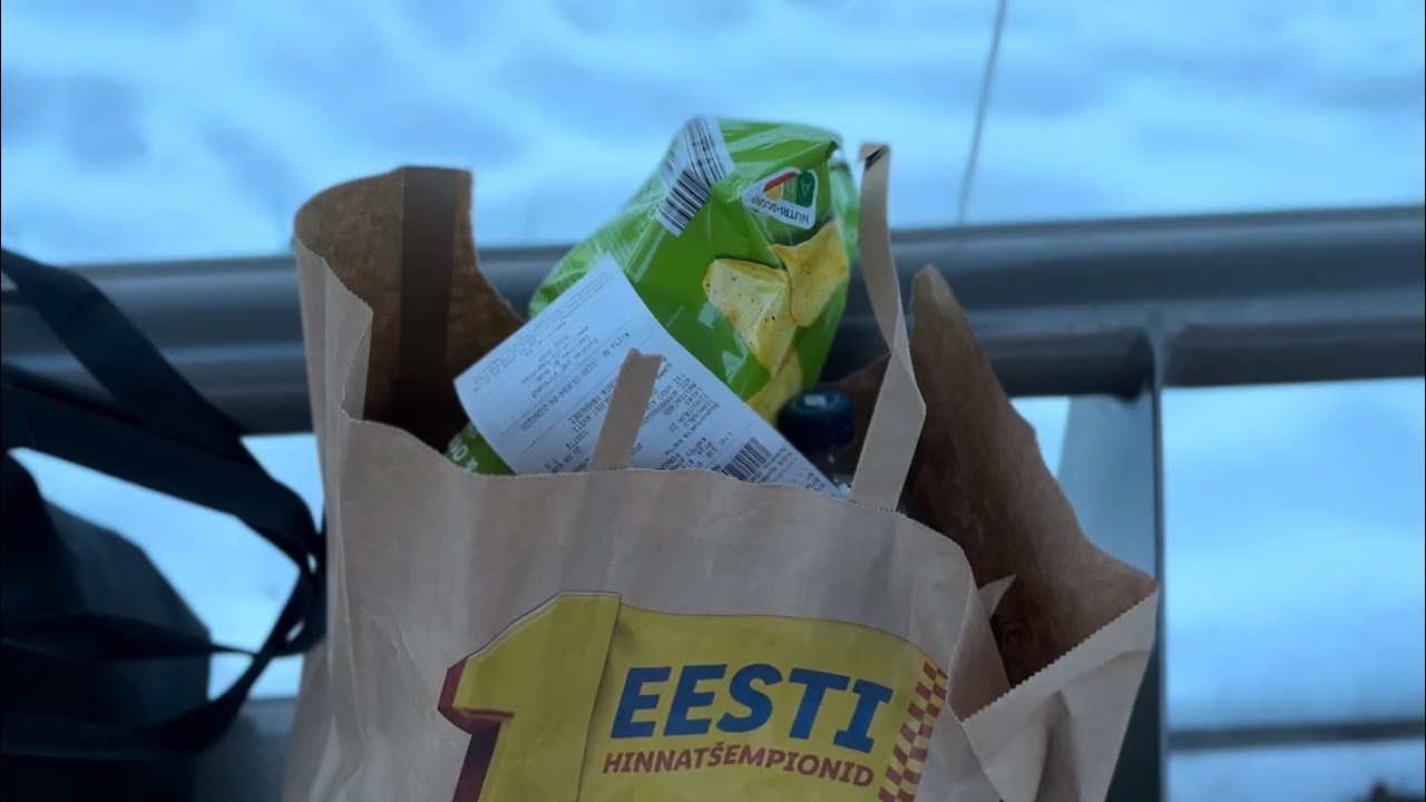 Рига день 112. Что можно купить в Lidl на 20 евро. Это вообще реально? Цены в Латвии 