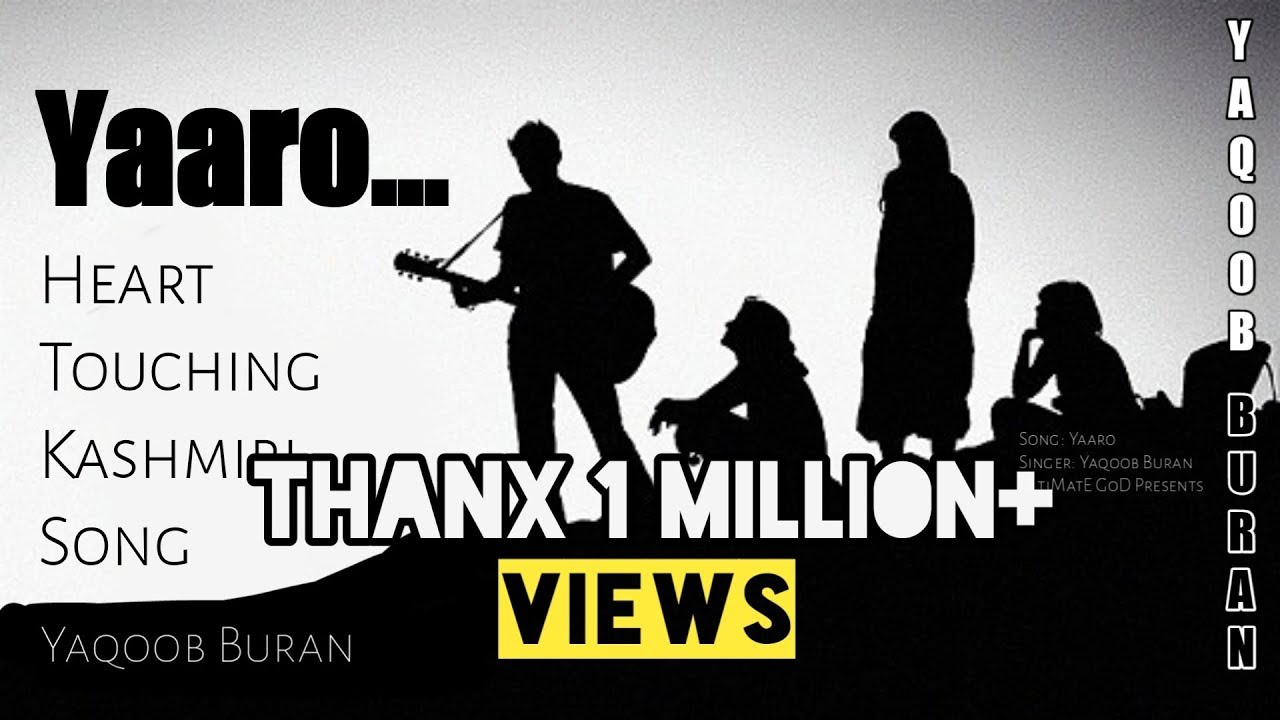 Yaaro Kashmiri song ||Yaqoob Buran|| Lyrics Jamsheed Sherazi
