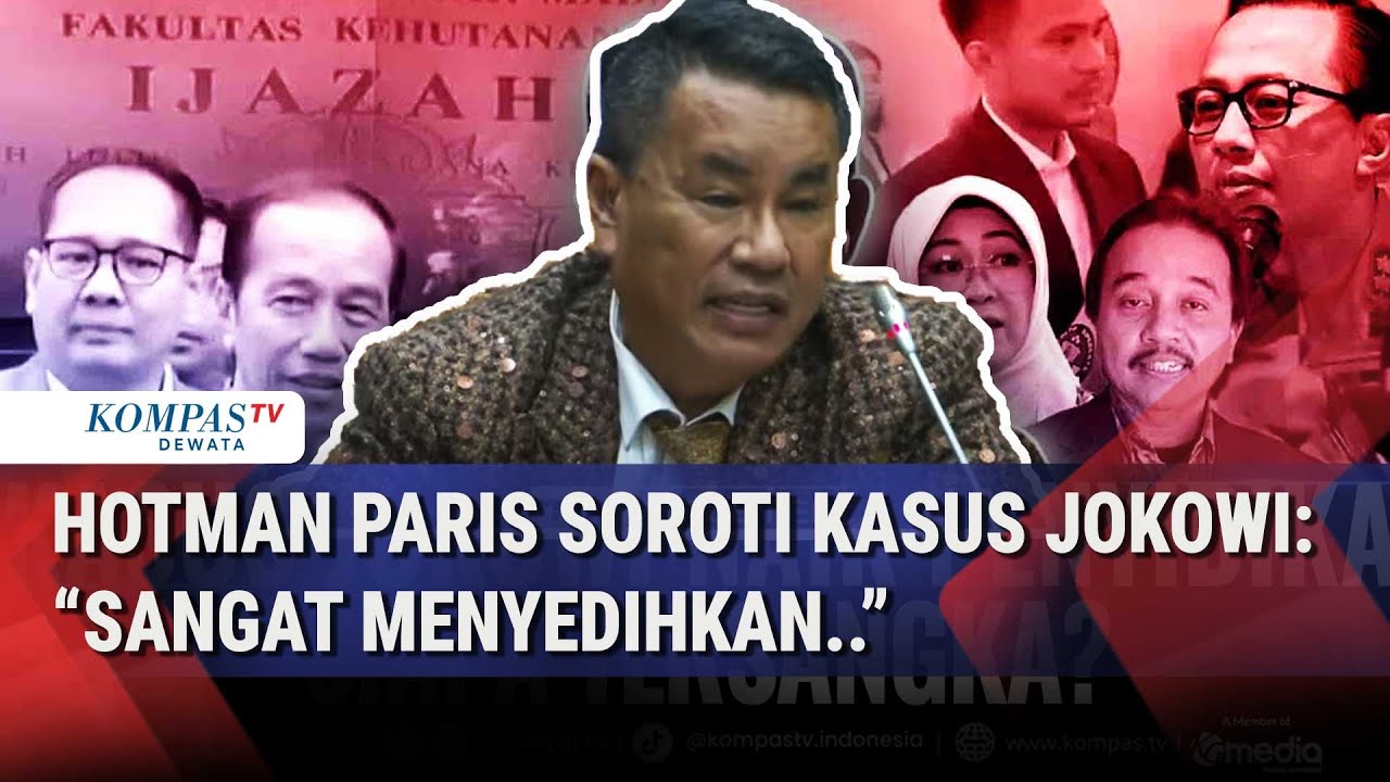 Rapat di DPR, Hotman Paris Soroti Kasus Jokowi: Sangat Menyedihkan, Pengacara Duduk di Belakang