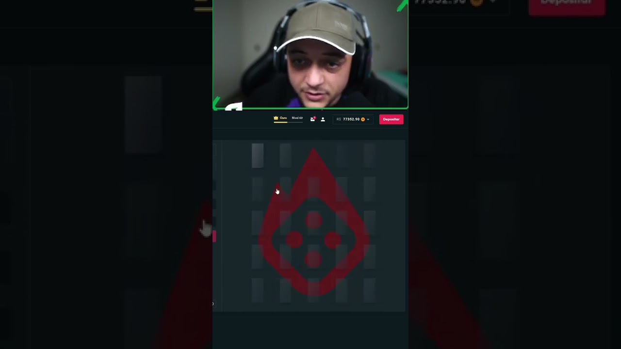 Skipinho perdendo 150k na blaze!! twitch.tv/skipinho #viral #blaze #skipinho