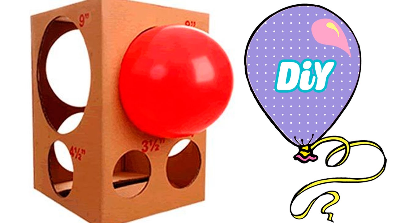 Como fazer medidor de Balão (bexigas)