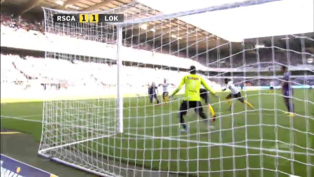 Anderlecht - Lokeren 2-3 (Stadion - VTM)