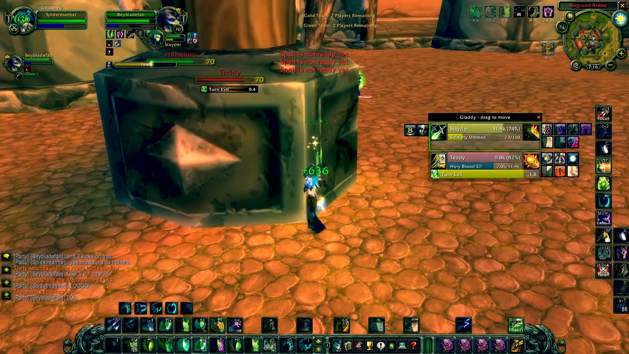 TBC Resto Druid Arena