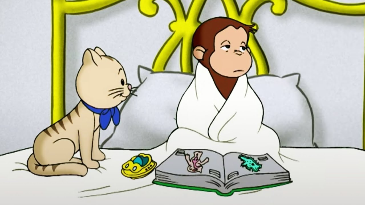 Curious George 🐵  Draw With George 🐵  Kids Cartoon 🐵  Kids Movies 🐵 Videos for Kids