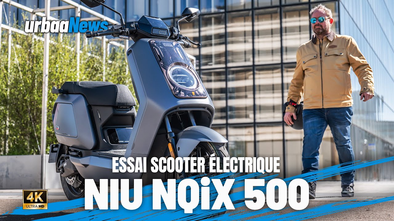 Essai Niu NQiX 500 : Un scooter connecté à la ville !
