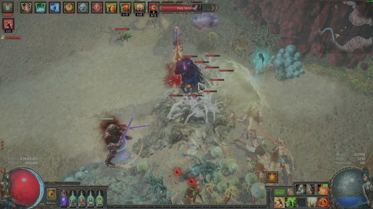 3.26 Mercenary Upgrade for Chaos Damage / Molten Strike of the Zenith - Path of Exile