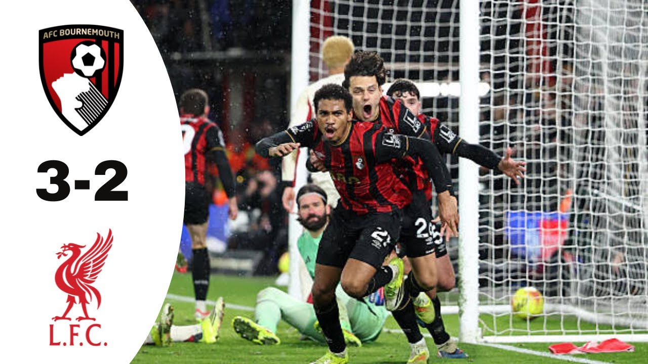 Bournemouth 3-2 Liverpool | Highlights | Premier League 2026