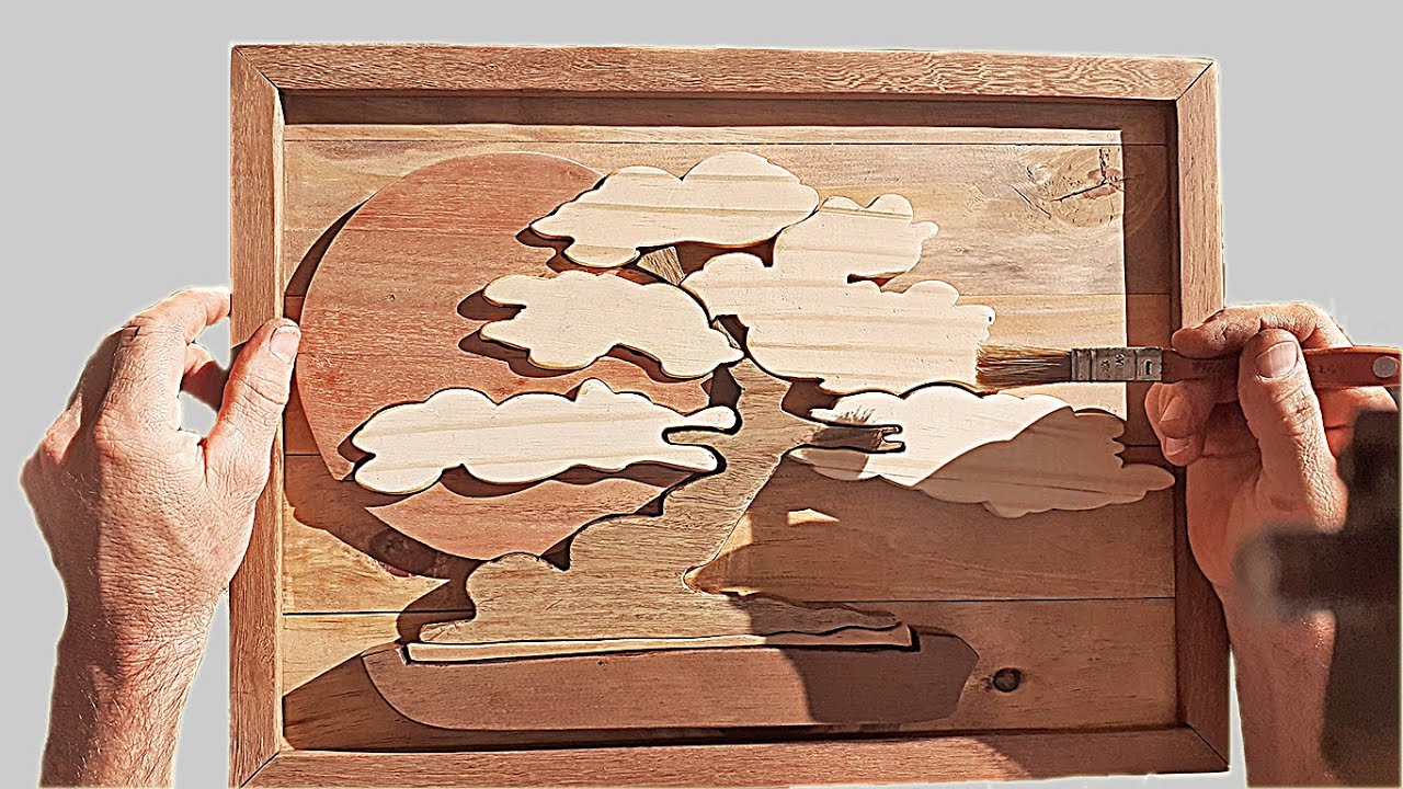 Arte Em Madeira #Craft #Diy
