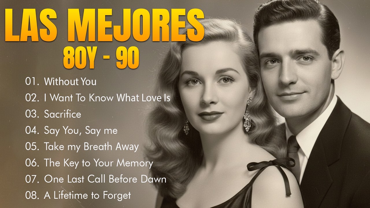 Baladas Románticas en Inglés de los 80 y 90 ♪ღ♫ Viejitas Para Llorar y Recordar 💔