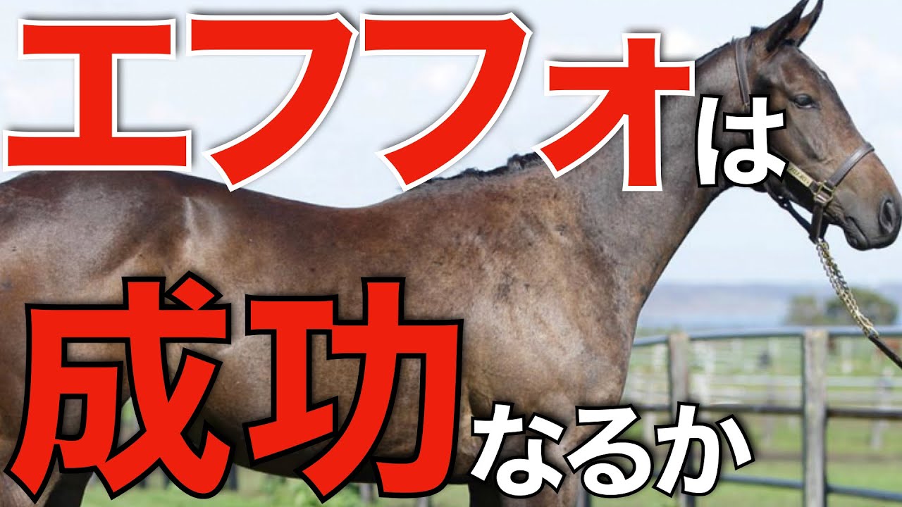 【大本命】新種牡馬エフフォーリアは成功するのか？配合や適性を徹底考察。