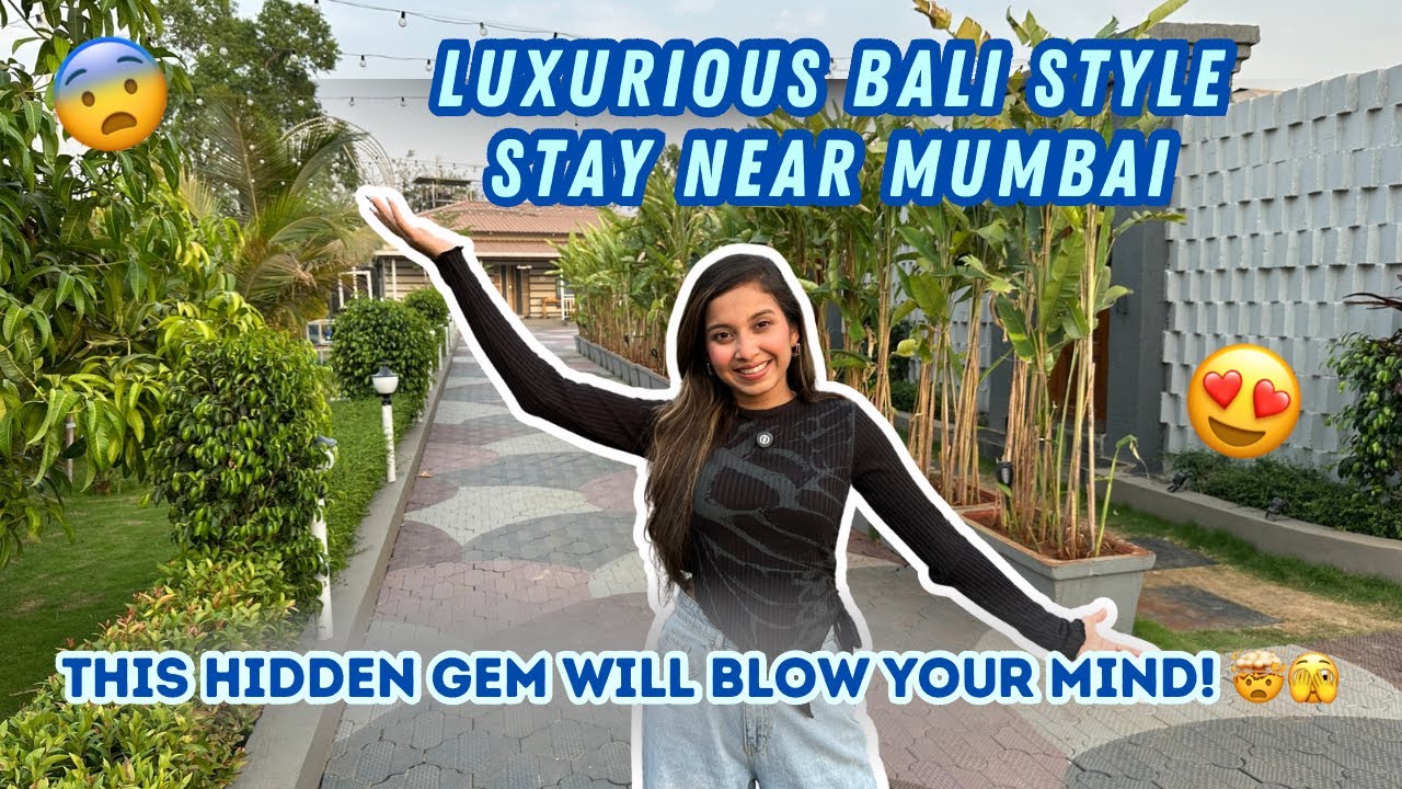 LUXURIOUS Bali Style Stay Near In Karjat | Cottages with Private Jacuzzi & Swimming Pool | Karjat