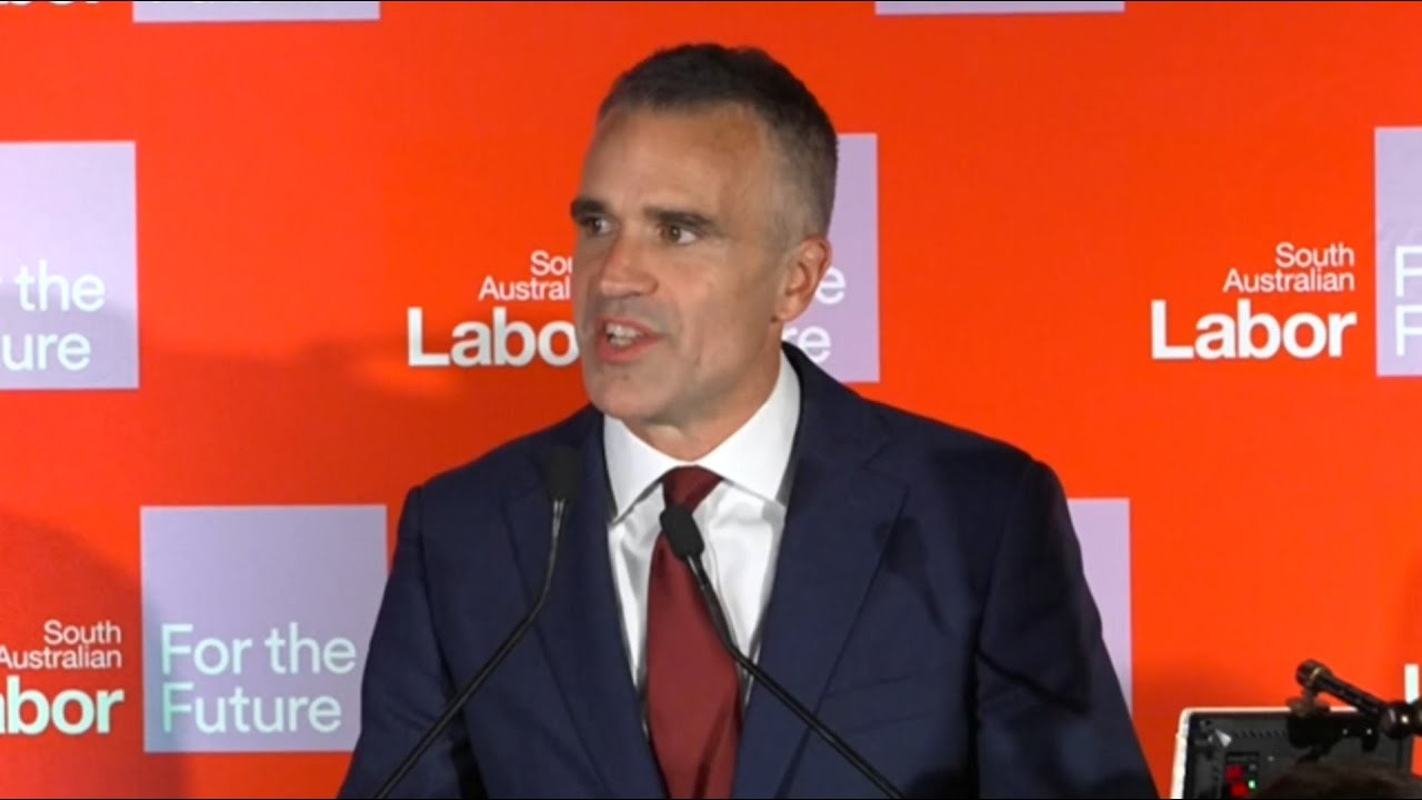Peter Malinauskas claims victory in 2026 South Australian election