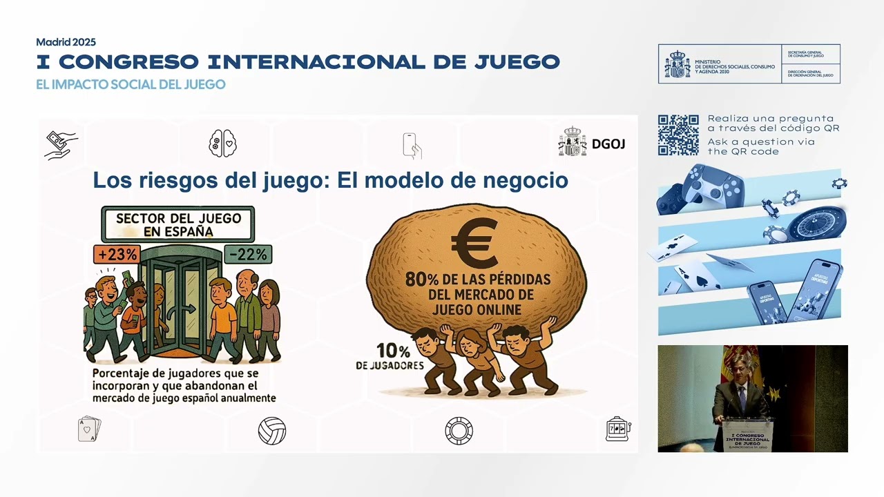 MIKEL ARANA, EN EL I CONGRESO INTERNACIONAL DE JUEGO